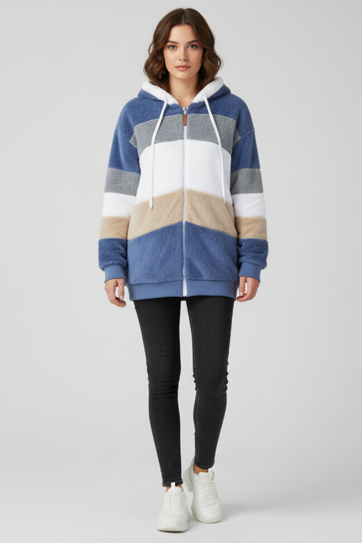 Women’s Hooded Fleece Jacket for Cozy Days