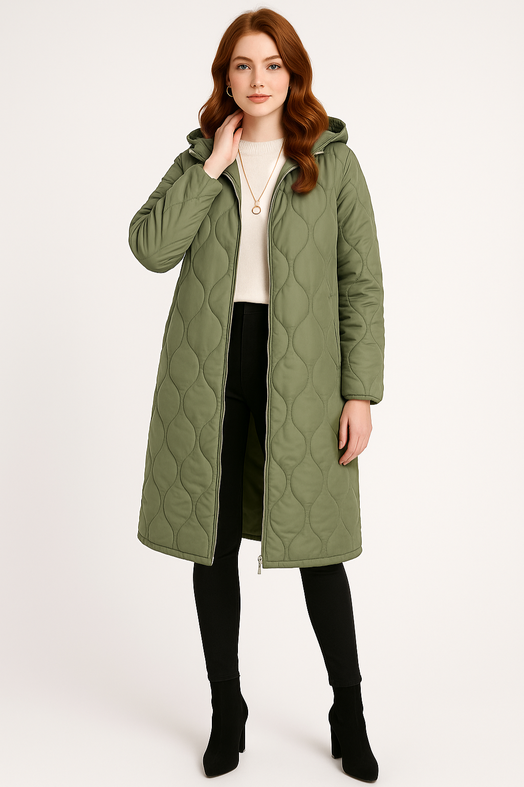 Women's Hooded Outdoor Coat