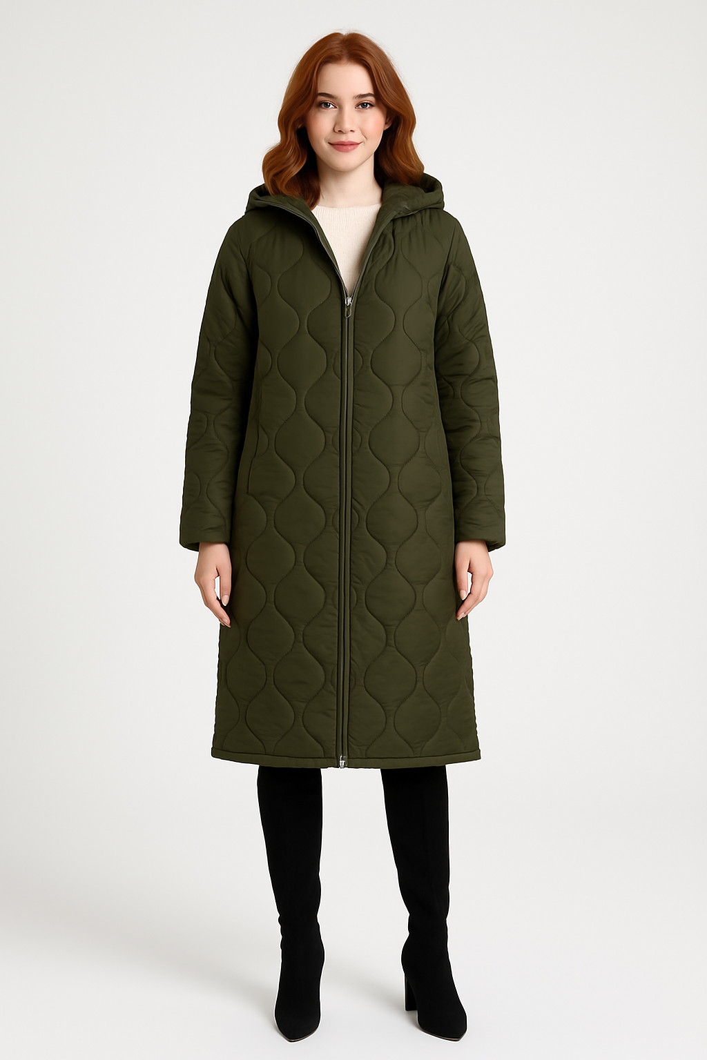 Women's Hooded Outdoor Coat