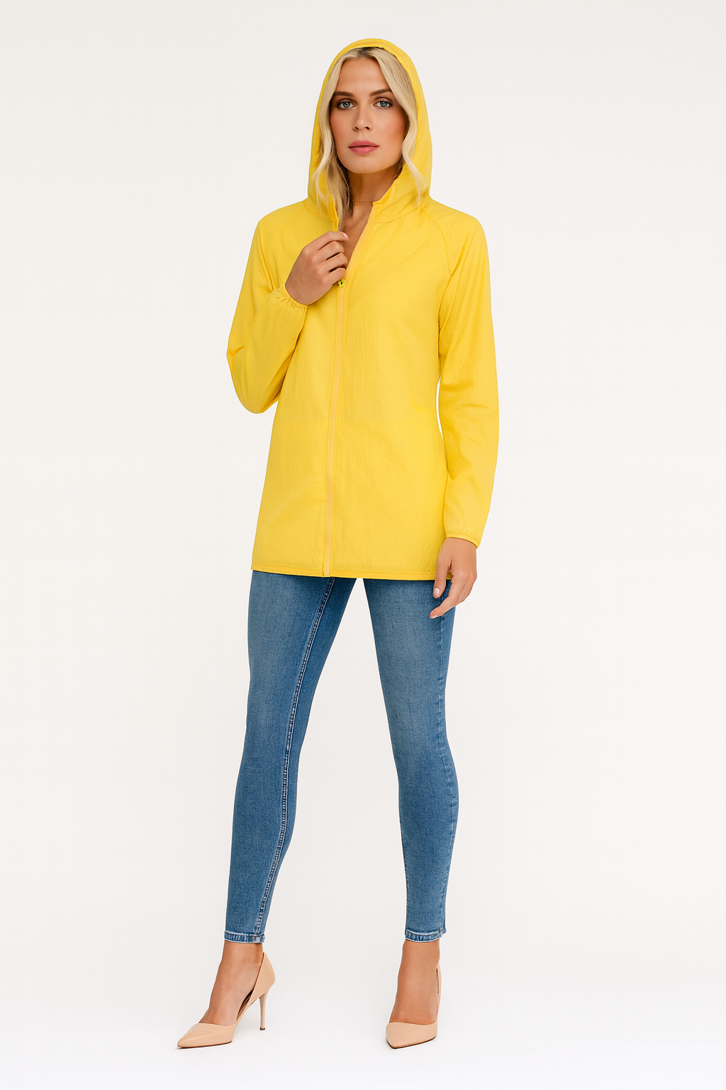 Women's Hooded Trench Coat
