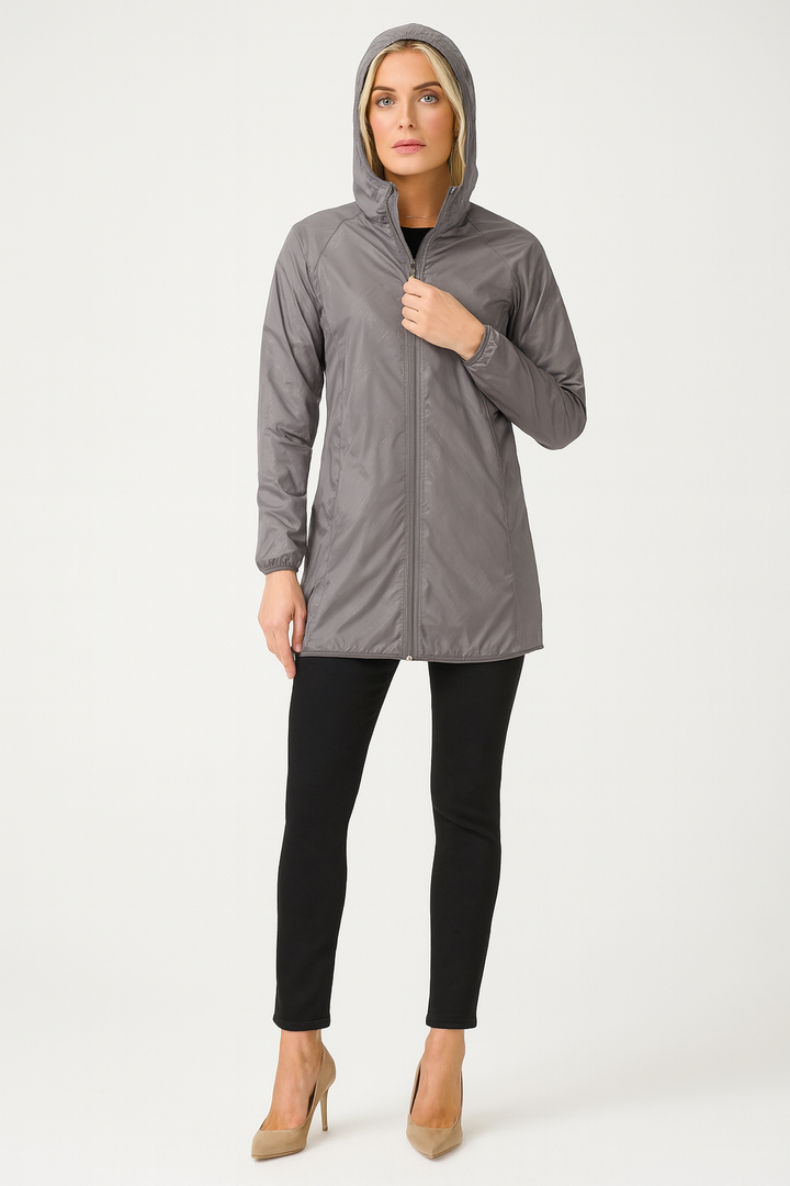 Women's Hooded Trench Coat