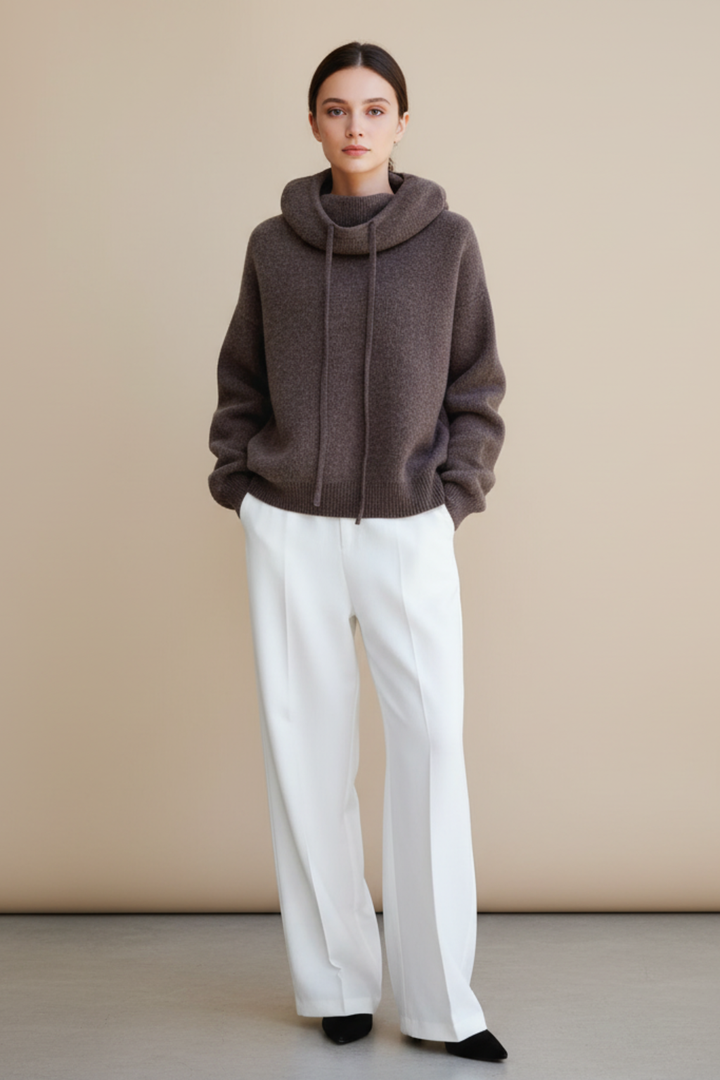 Women’s Hooded Winter Sweater