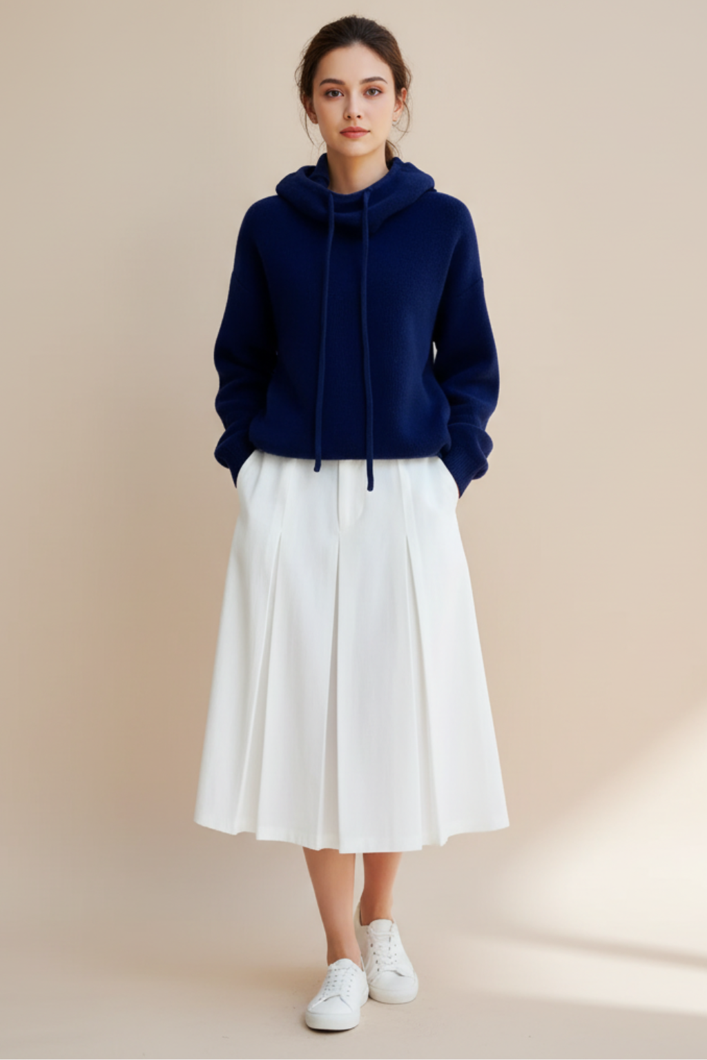 Women’s Hooded Winter Sweater