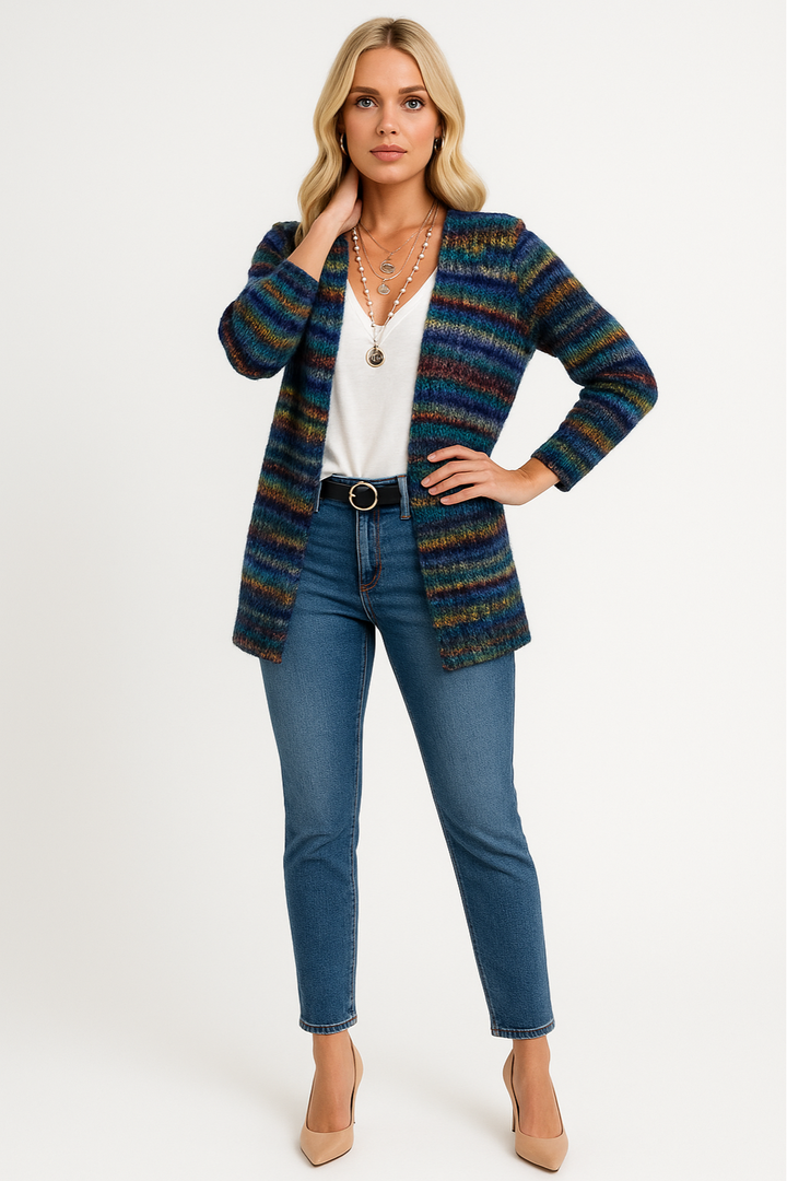 Women’s Knit Cardigan Elegant Everyday Layer