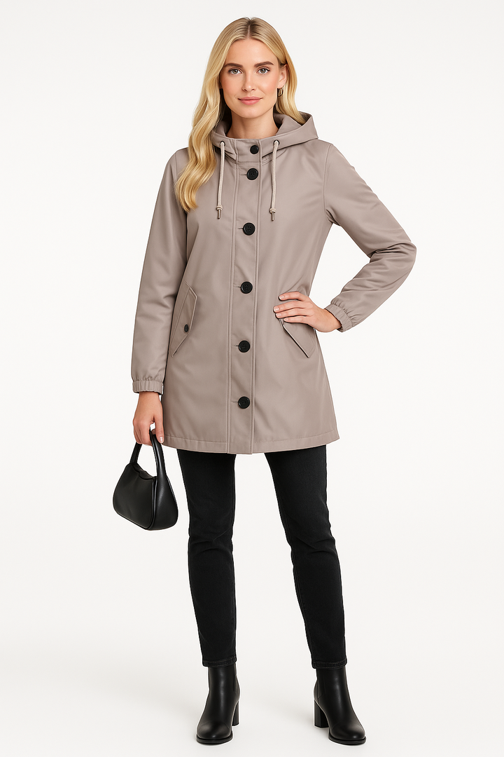 Women’s Lightweight Hooded Rain Jacket