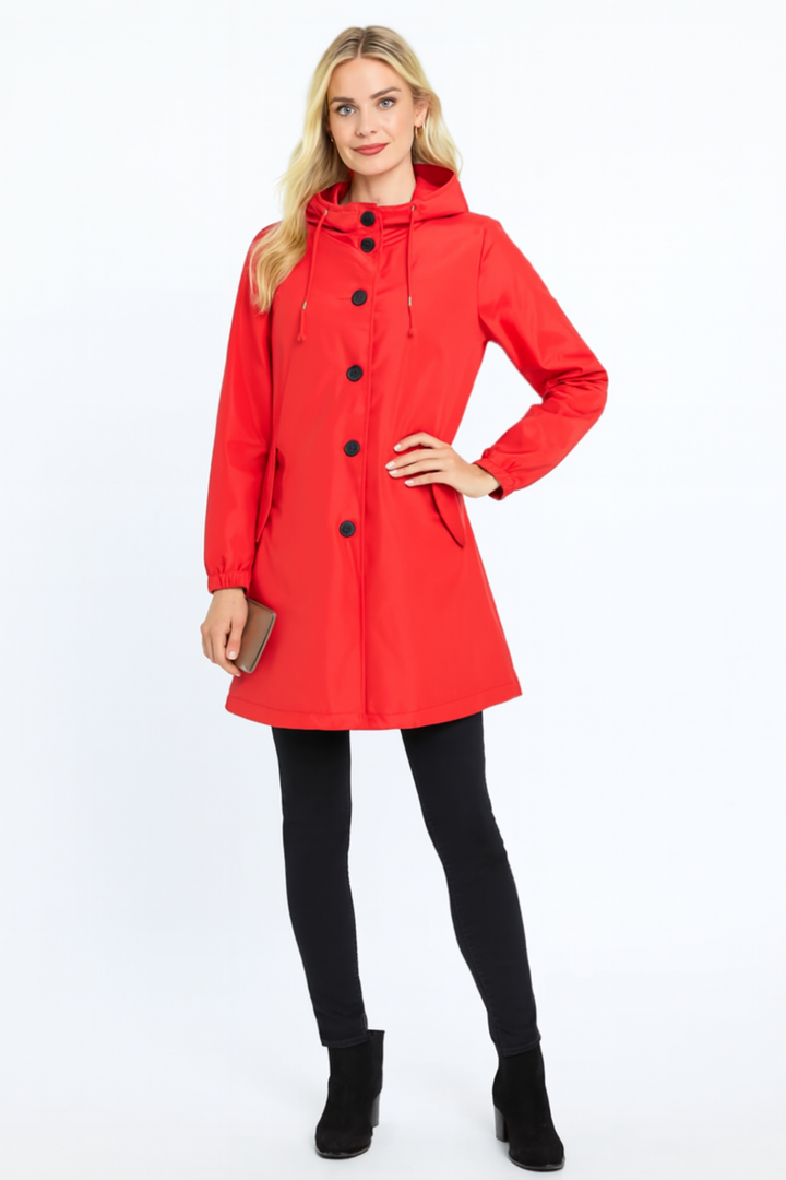 Women’s Lightweight Hooded Rain Jacket