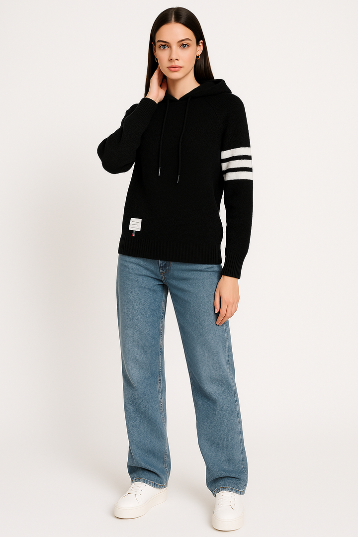 Women's Lightweight Hooded Sweater