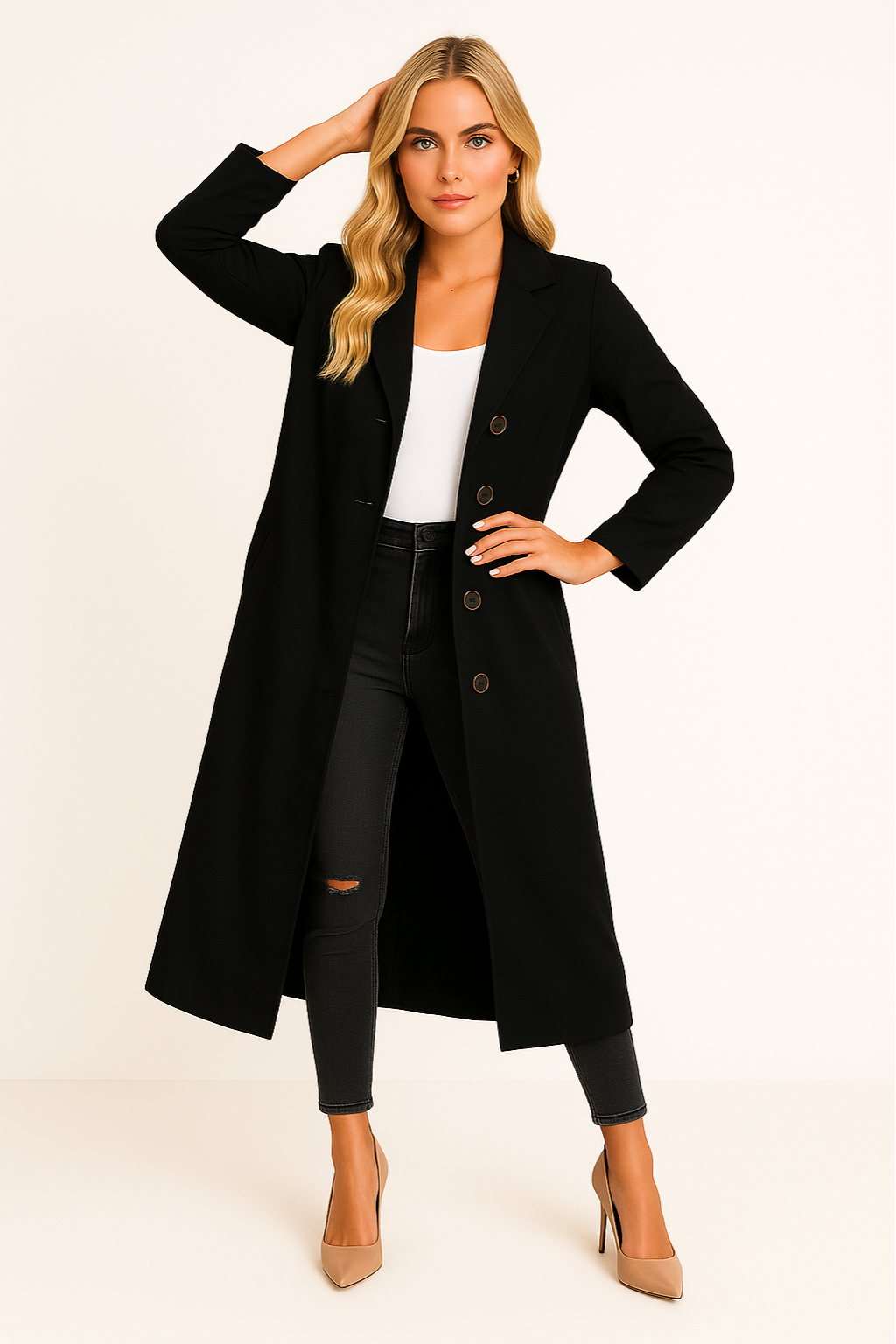 Women’s Lightweight Long Coat