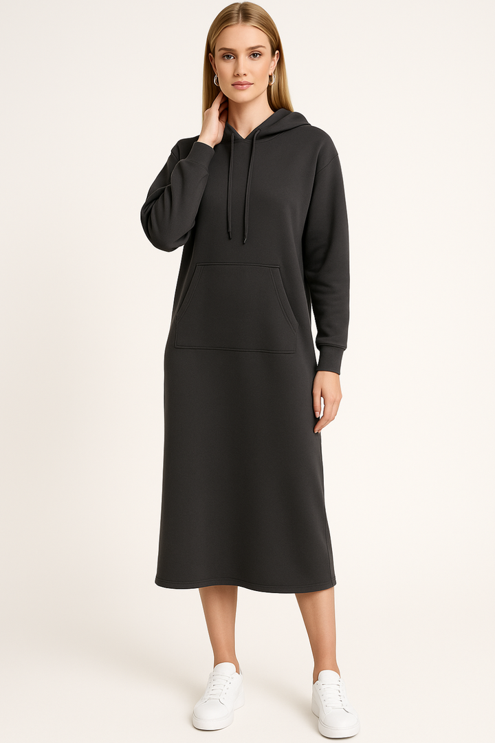 Women’s Long Sleeve Hoodie Dress