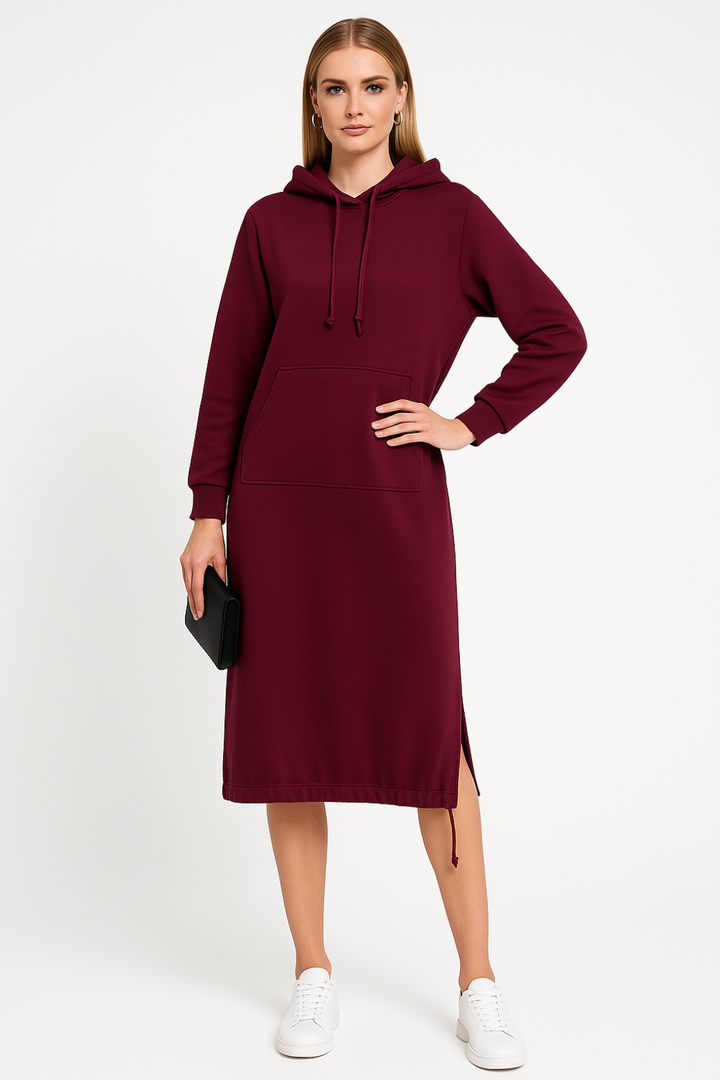 Women’s Long Sleeve Hoodie Dress