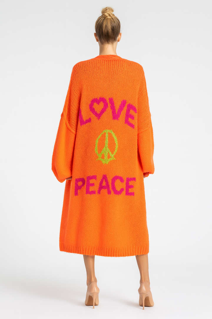 Women's Love & Peace Cardigan