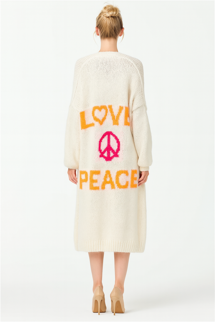 Women's Love & Peace Cardigan
