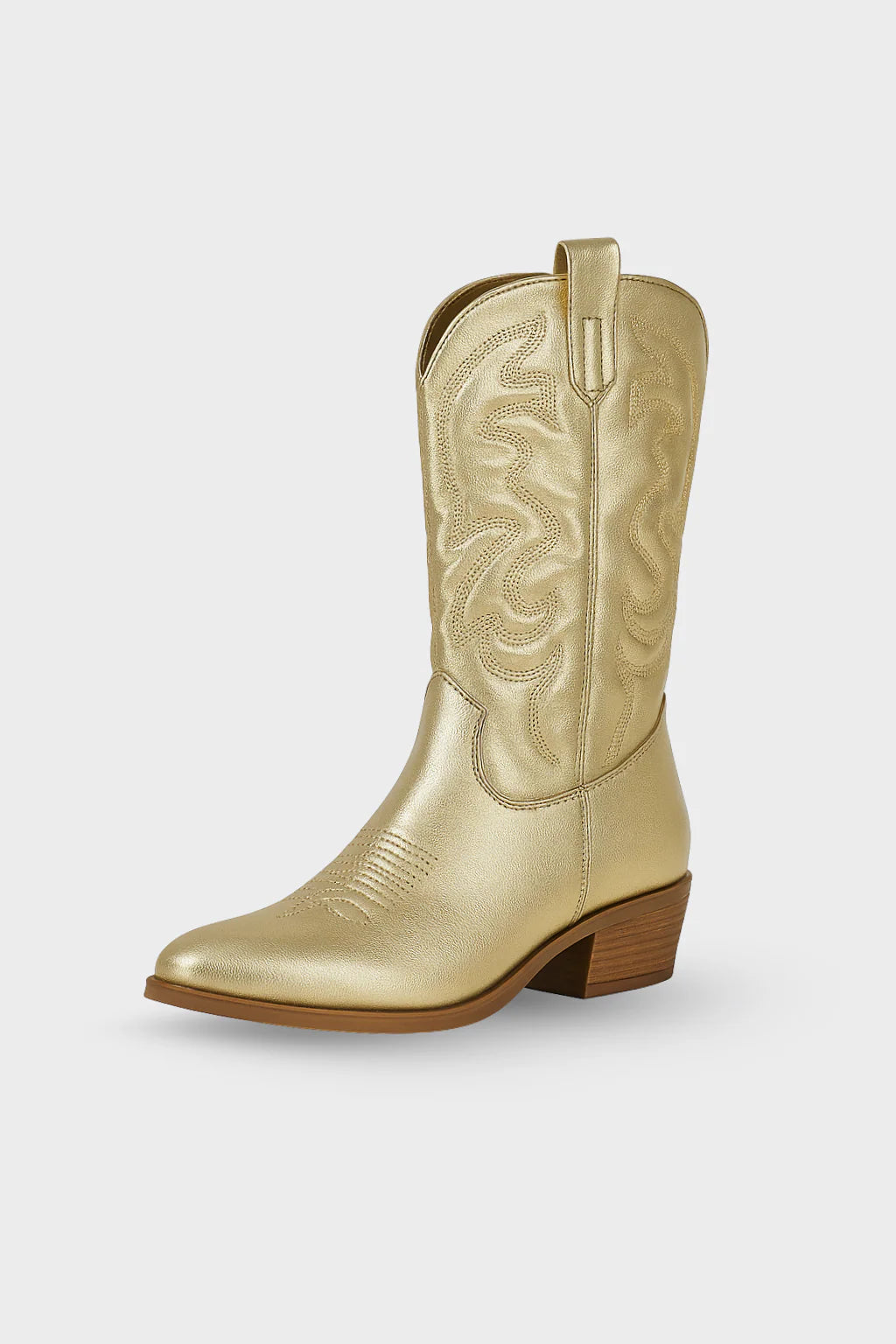 Women’s Mid-Calf Western Stitch Cowboy Boots