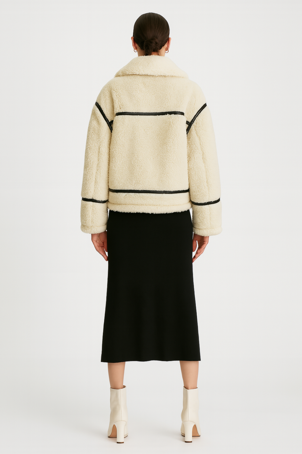 Women’s Oversized Fleece Zip Jacket