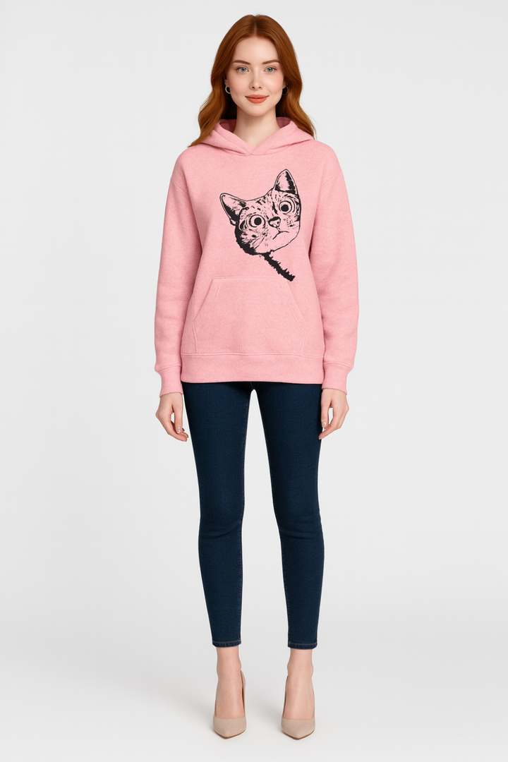 Women's Oversized Hooded Sweater