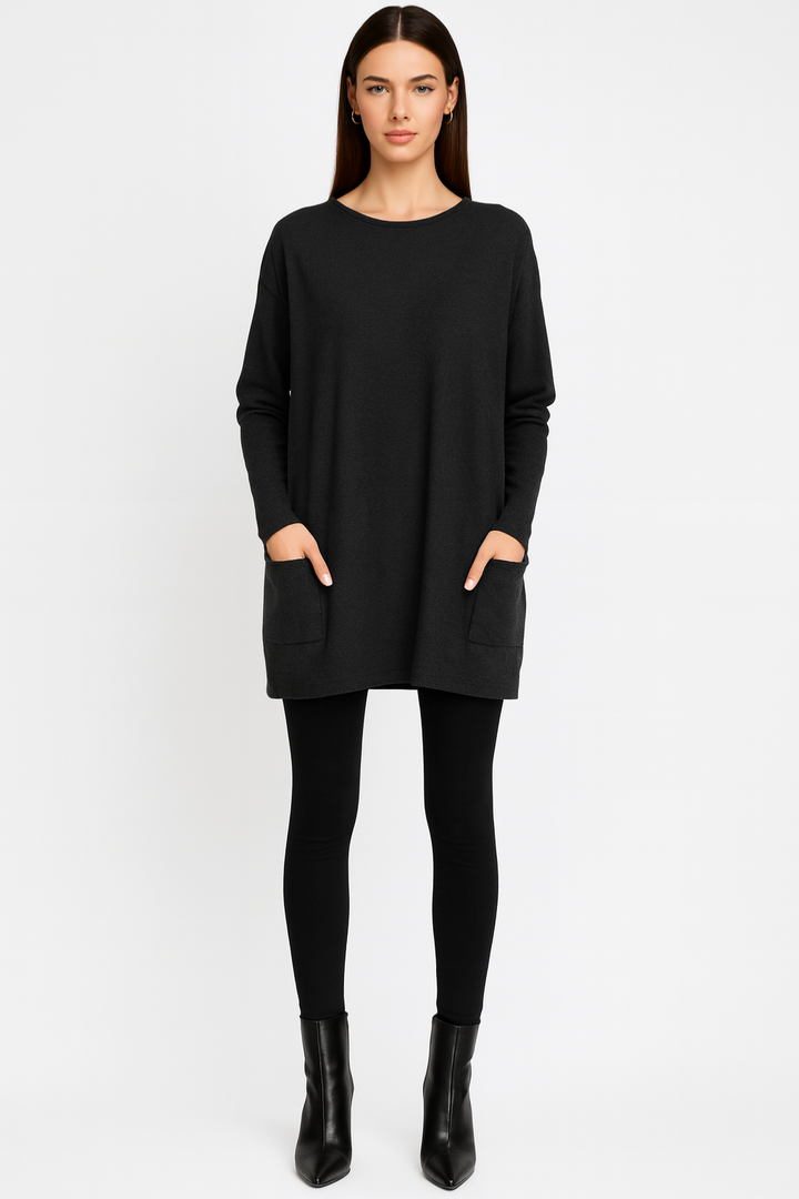 Women's Oversized Long Sleeve Sweater