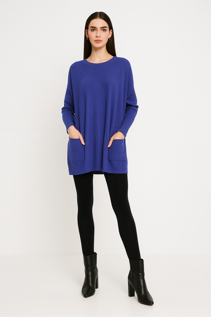 Women's Oversized Long Sleeve Sweater
