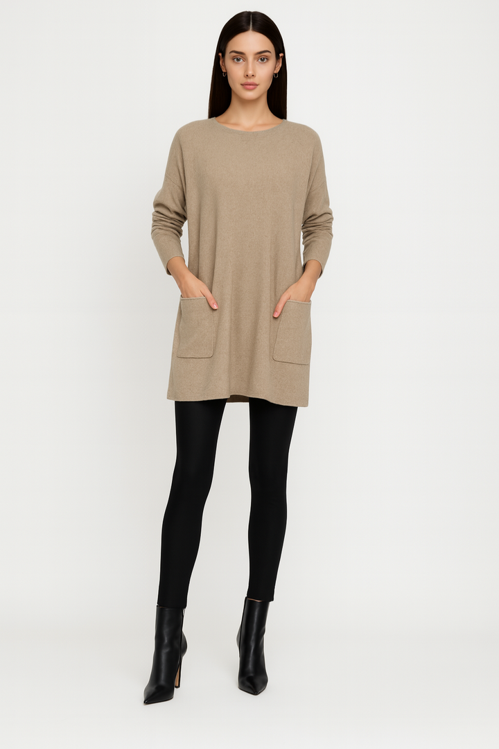 Women's Oversized Long Sleeve Sweater