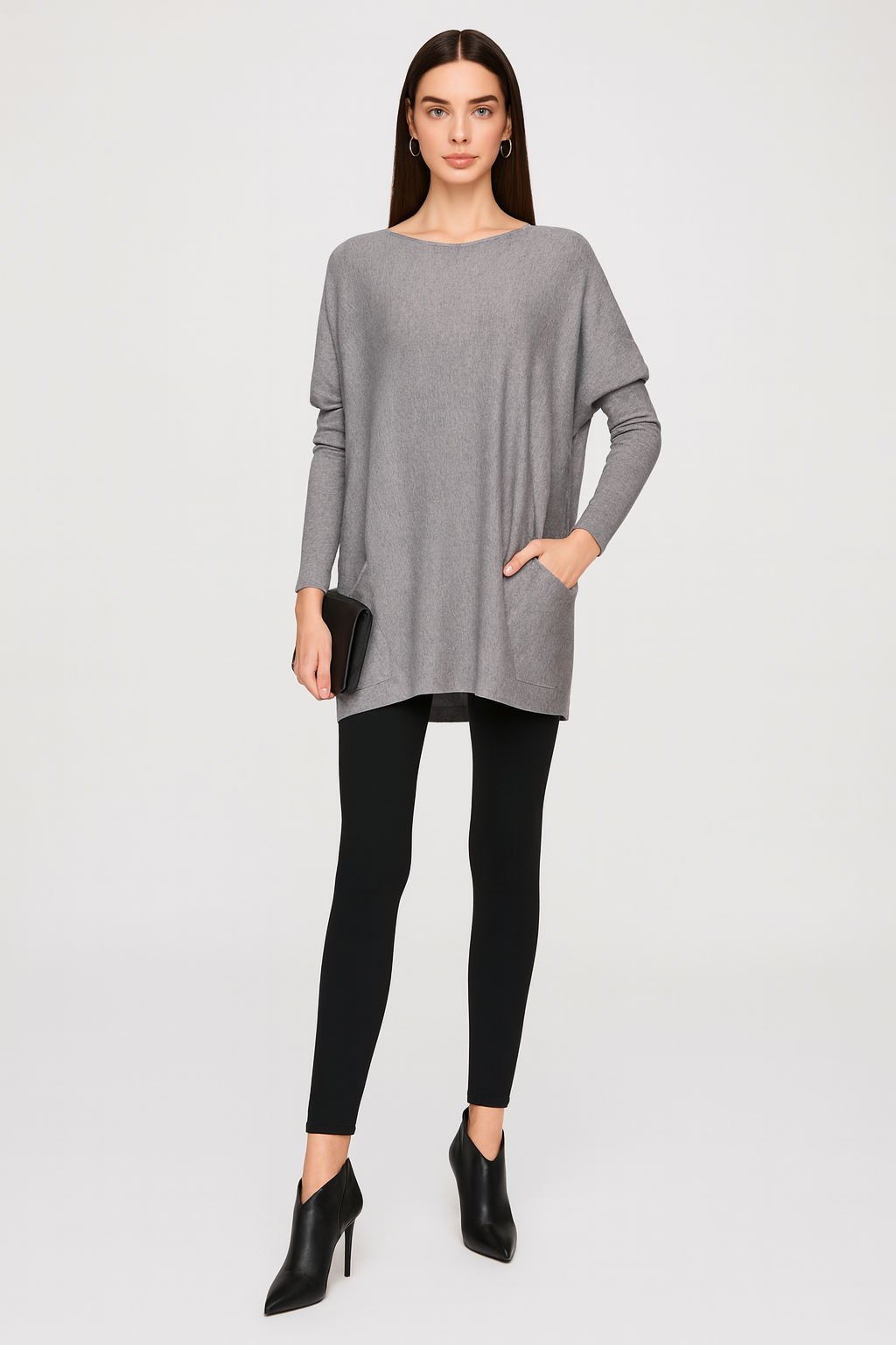 Women's Oversized Long Sleeve Sweater