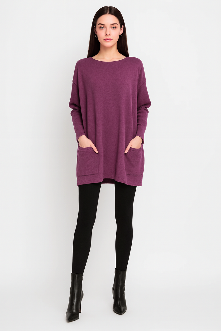 Women's Oversized Long Sleeve Sweater
