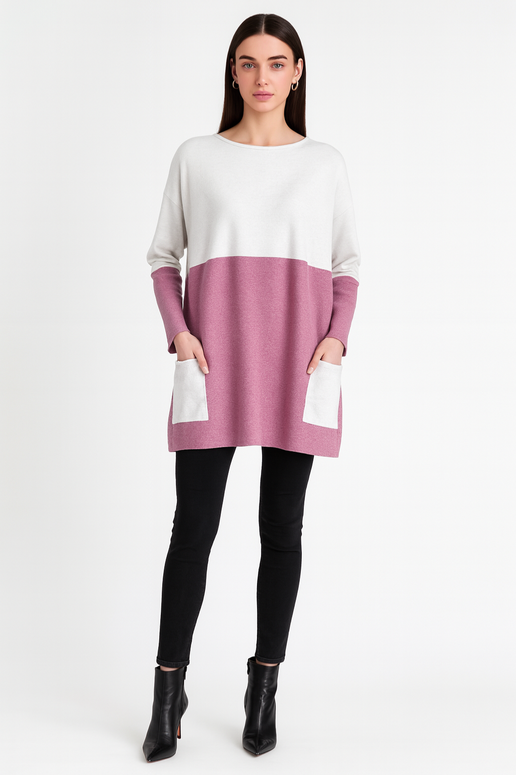 Women's Oversized Long Sleeve Sweater