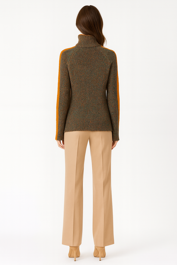 Women's Oversized Turtleneck Sweater