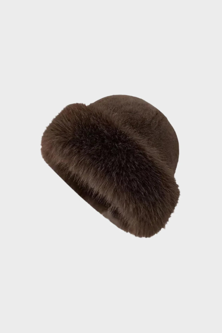 Women’s Plush Faux Fur Winter Hat