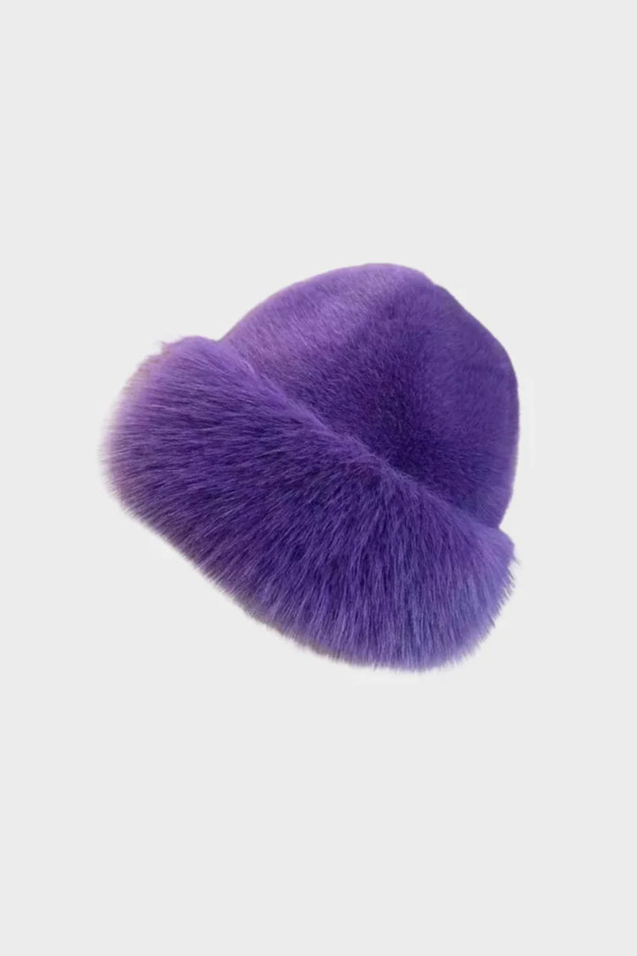 Women’s Plush Faux Fur Winter Hat