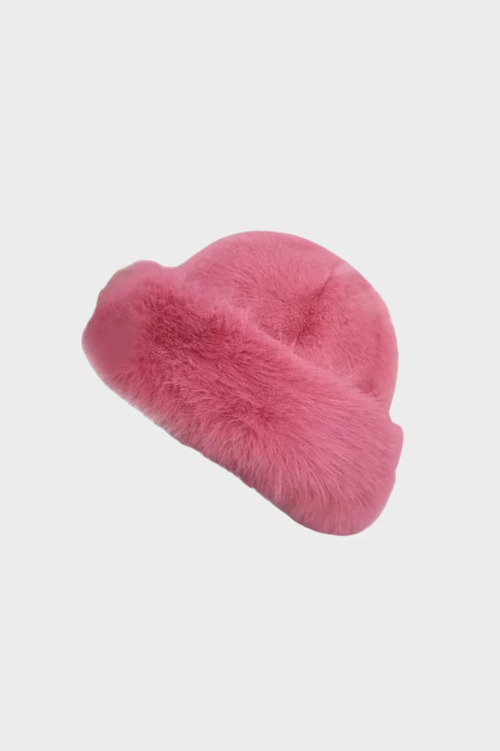 Women’s Plush Faux Fur Winter Hat