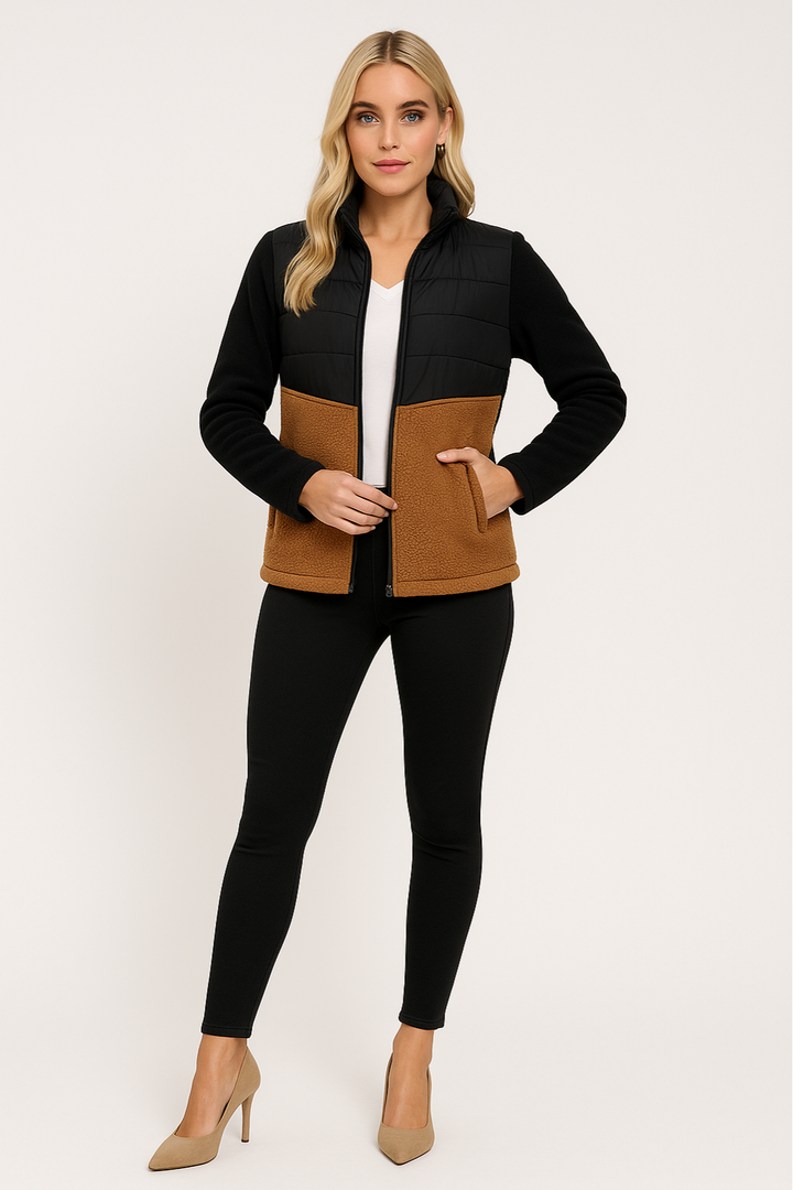 Women’s Puffer Fleece Jacket