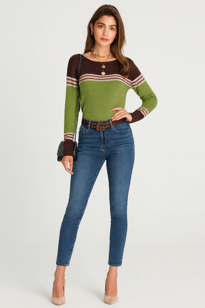 Women’s Striped Sweater