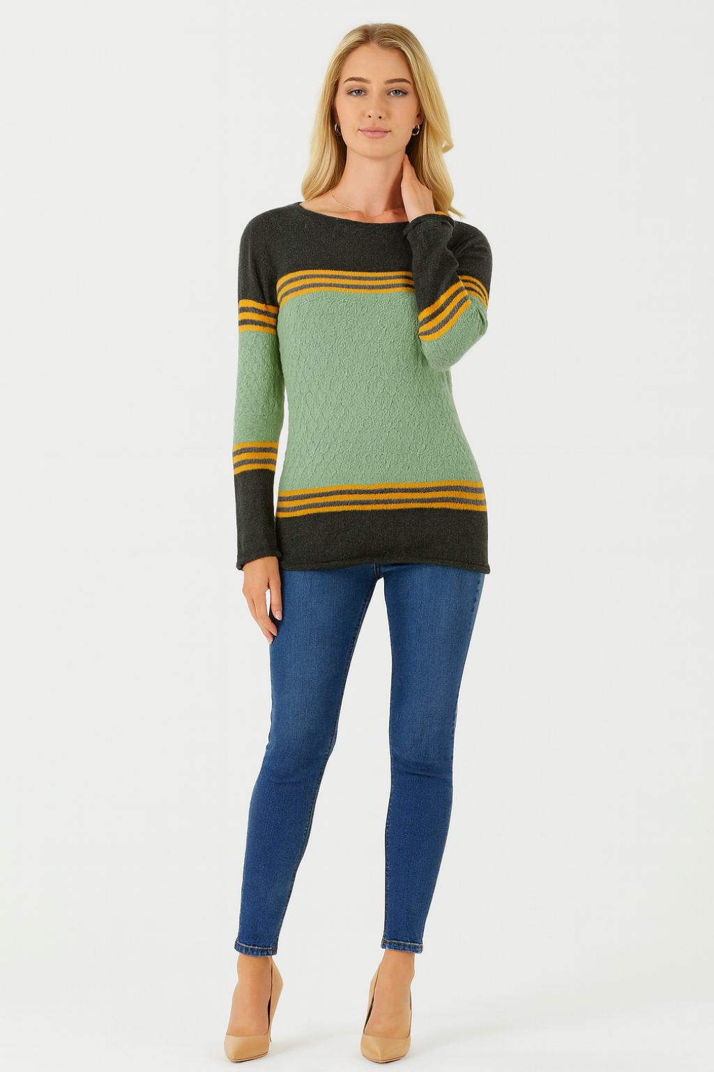 Women’s Striped Sweater