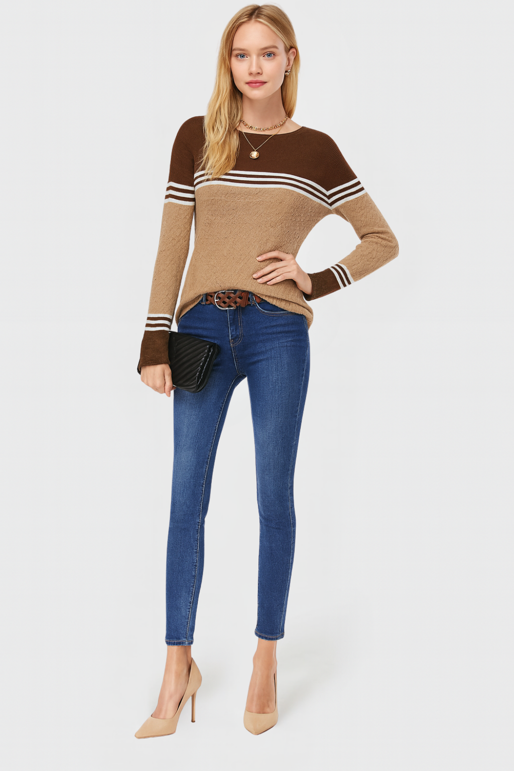 Women’s Striped Sweater