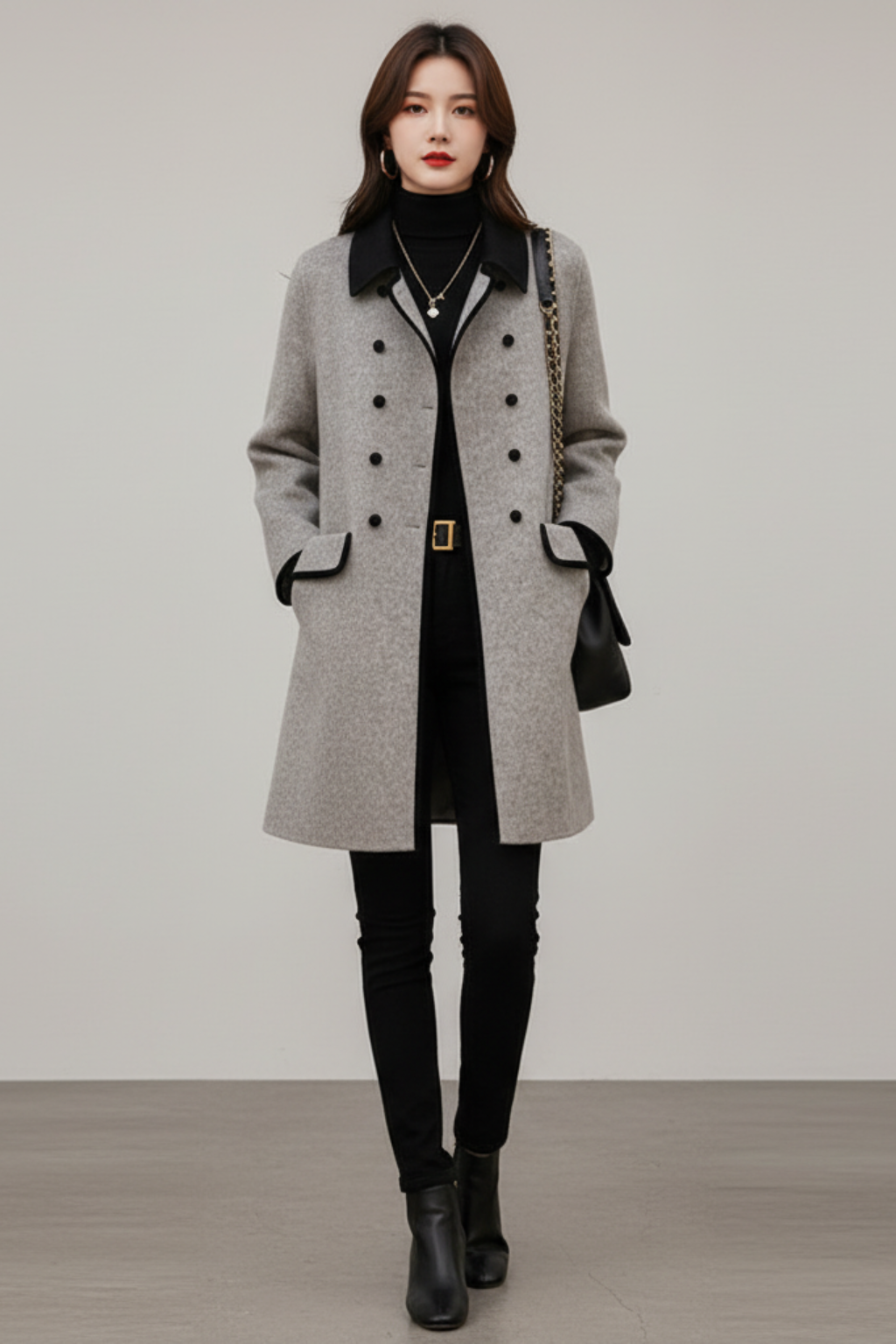 Women’s Tailored Fabric Trench Coat