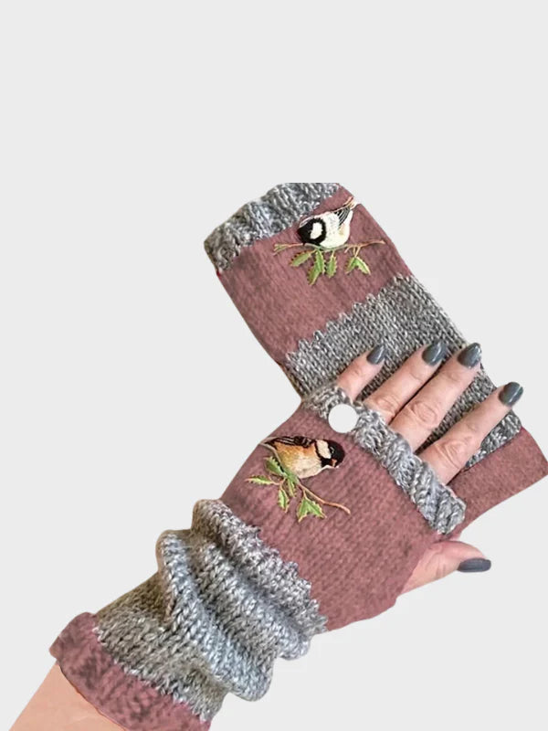 Women’s Vintage-Style Fingerless Gloves