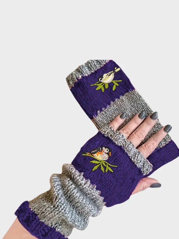 Women’s Vintage-Style Fingerless Gloves