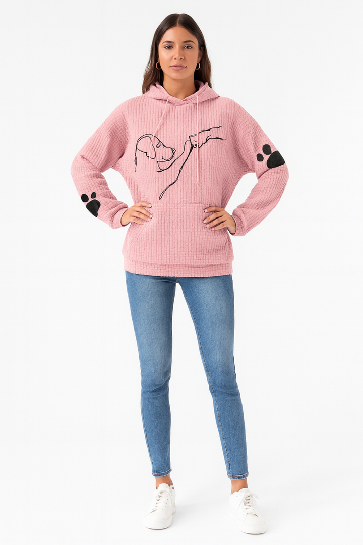 Women’s Waffle Knit Hoodie
