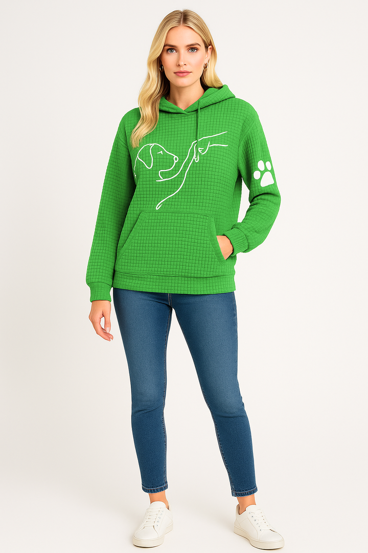 Women’s Waffle Knit Hoodie