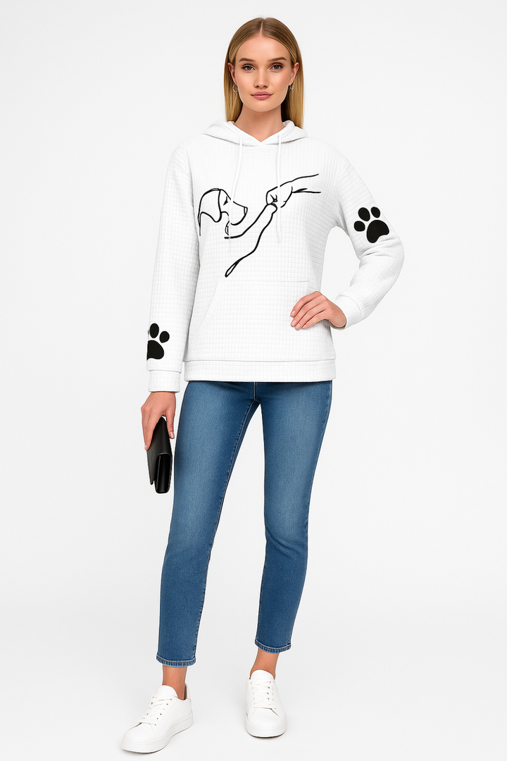 Women’s Waffle Knit Hoodie