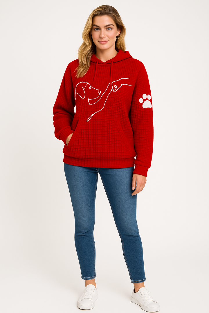 Women’s Waffle Knit Hoodie