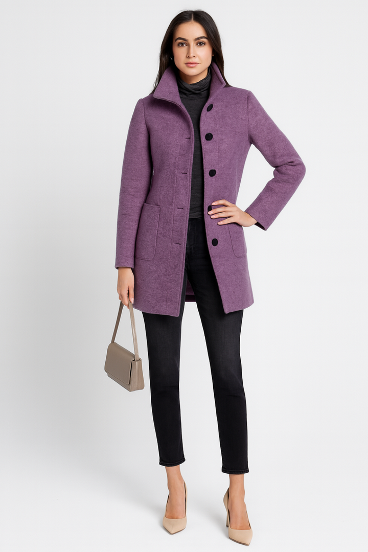 Women’s Winter Button Down Coat
