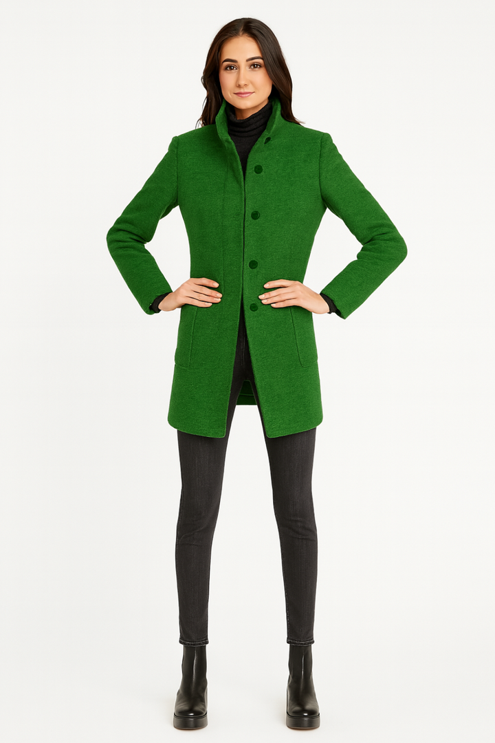 Women’s Winter Button Down Coat