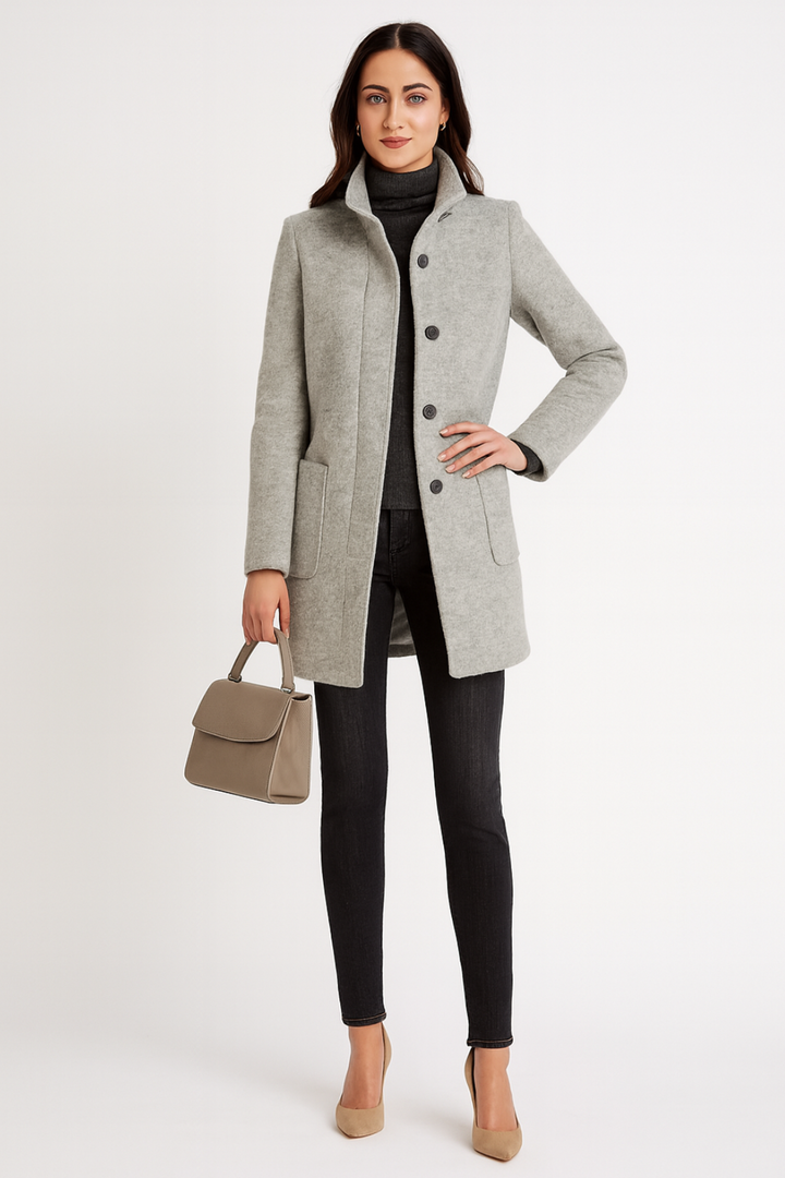Women’s Winter Button Down Coat