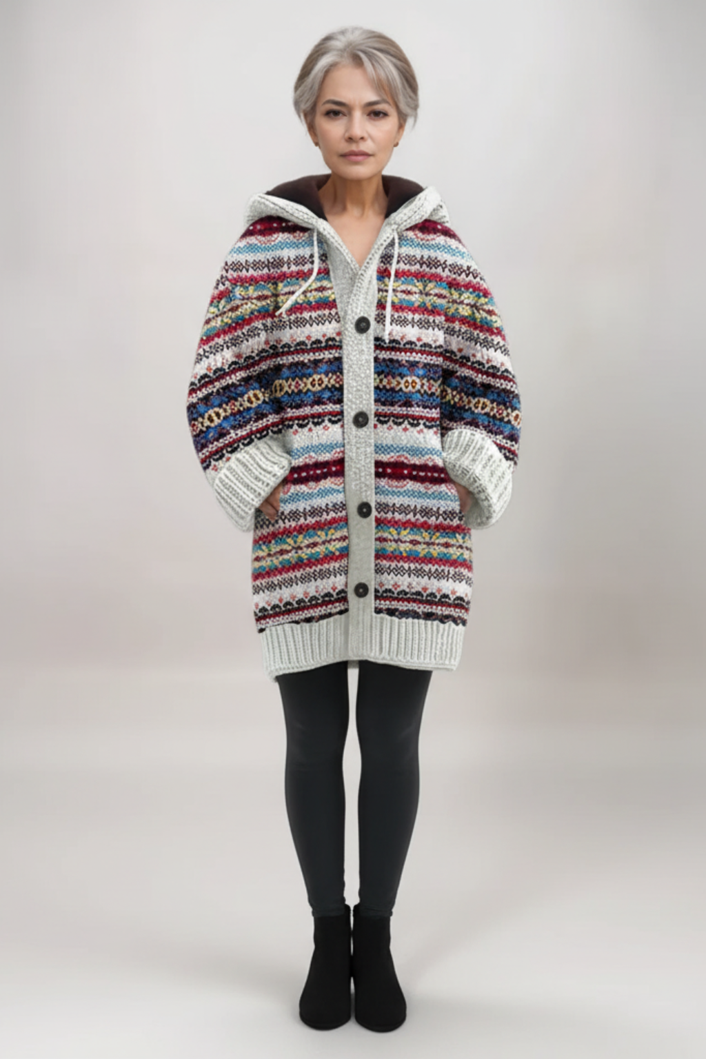 Women’s Winter Soft Knit Cardigan for Cozy Warmth