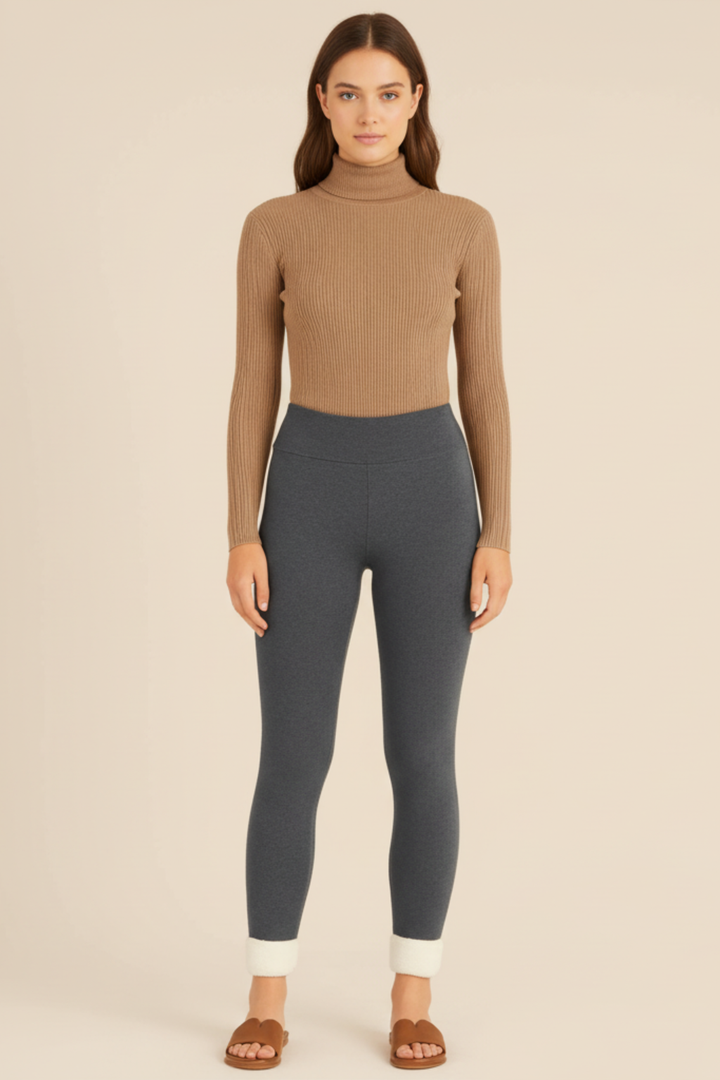 Women’s Winter Thermal Fleece-Lined Leggings