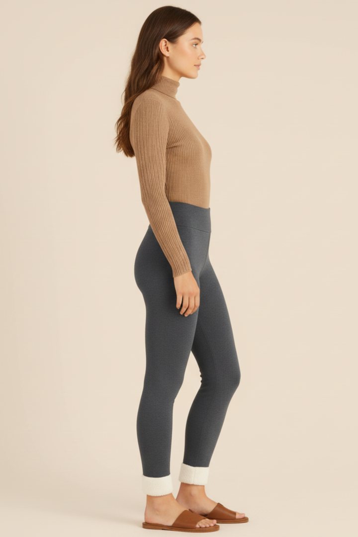 Women’s Winter Thermal Fleece-Lined Leggings