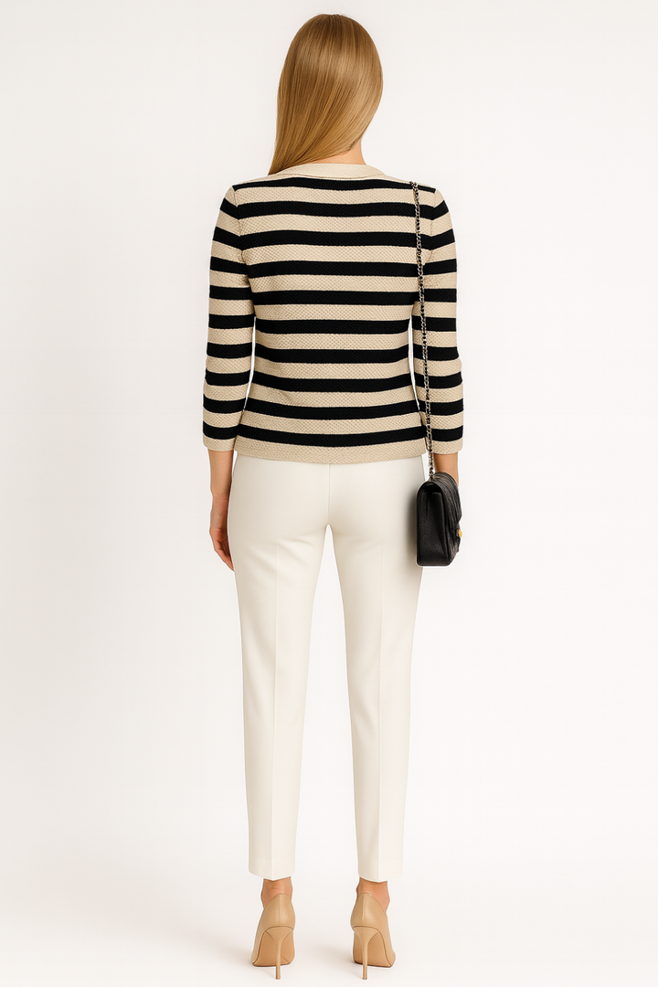 Women’s Classic Striped Cardigan