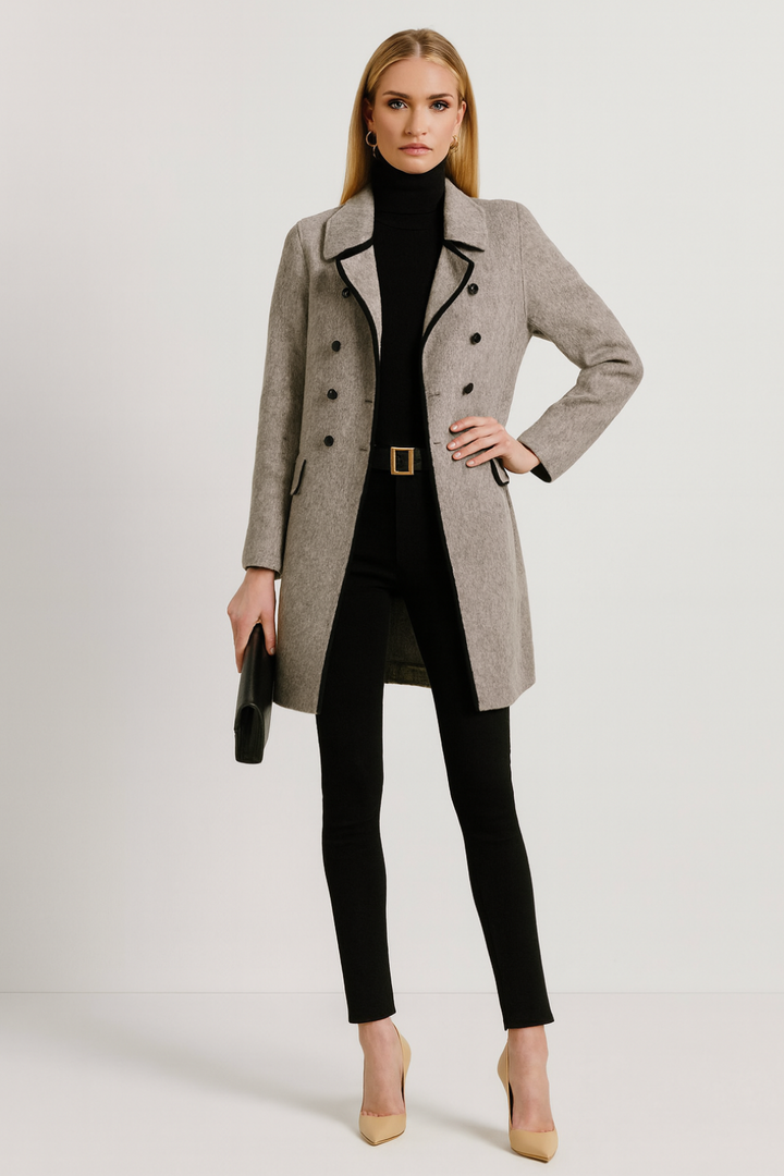 Women's Double-Breasted Trench Coat