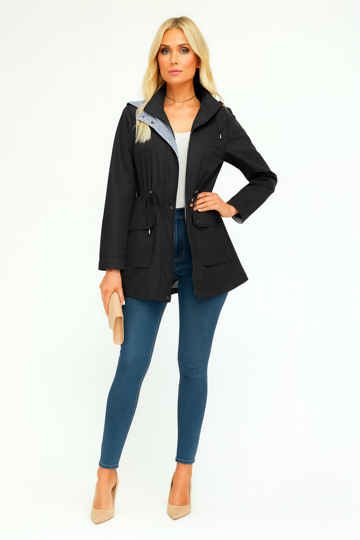Women's Elegant Waterproof Trench Coat
