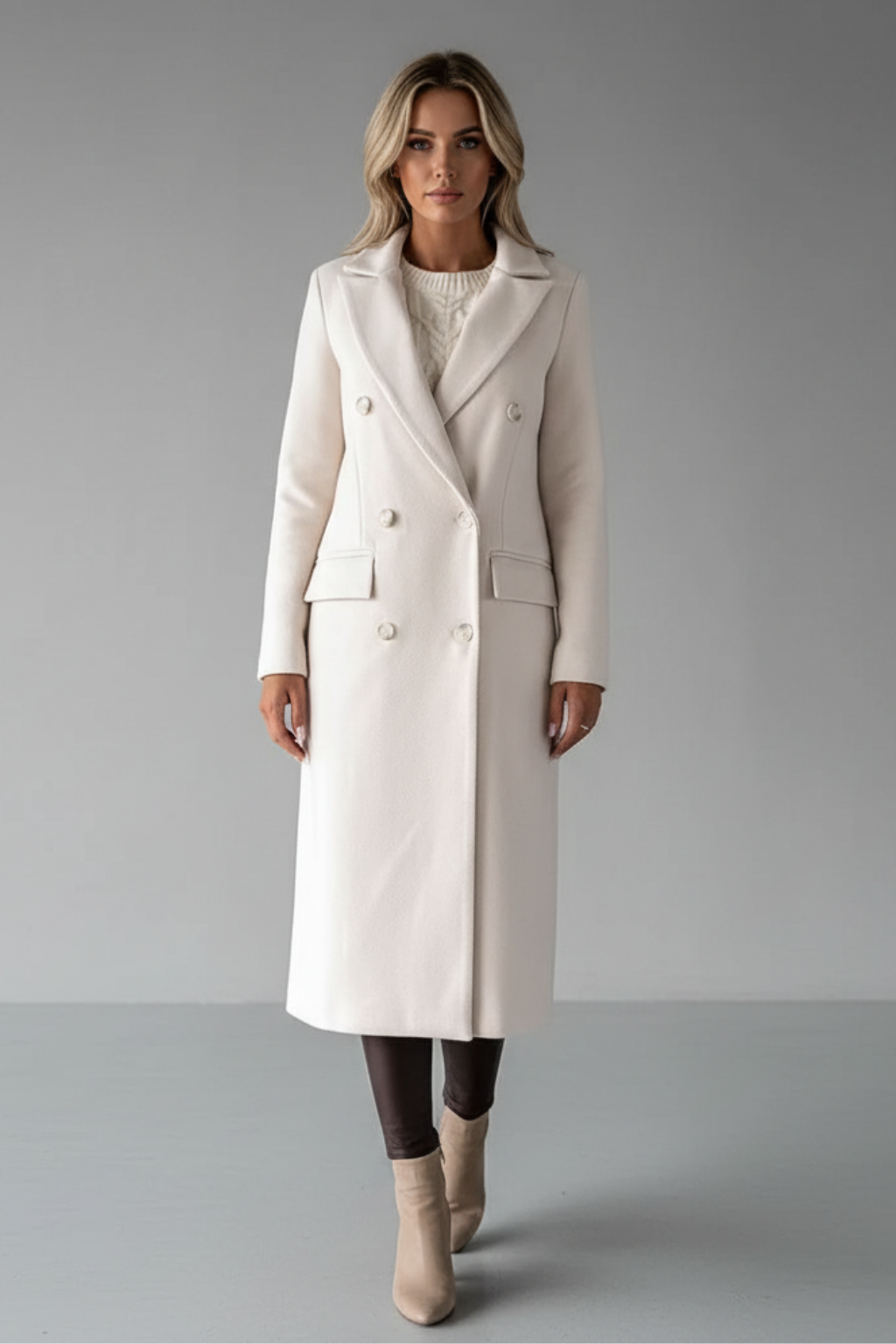 Women’s Elegant Winter Trench Coat